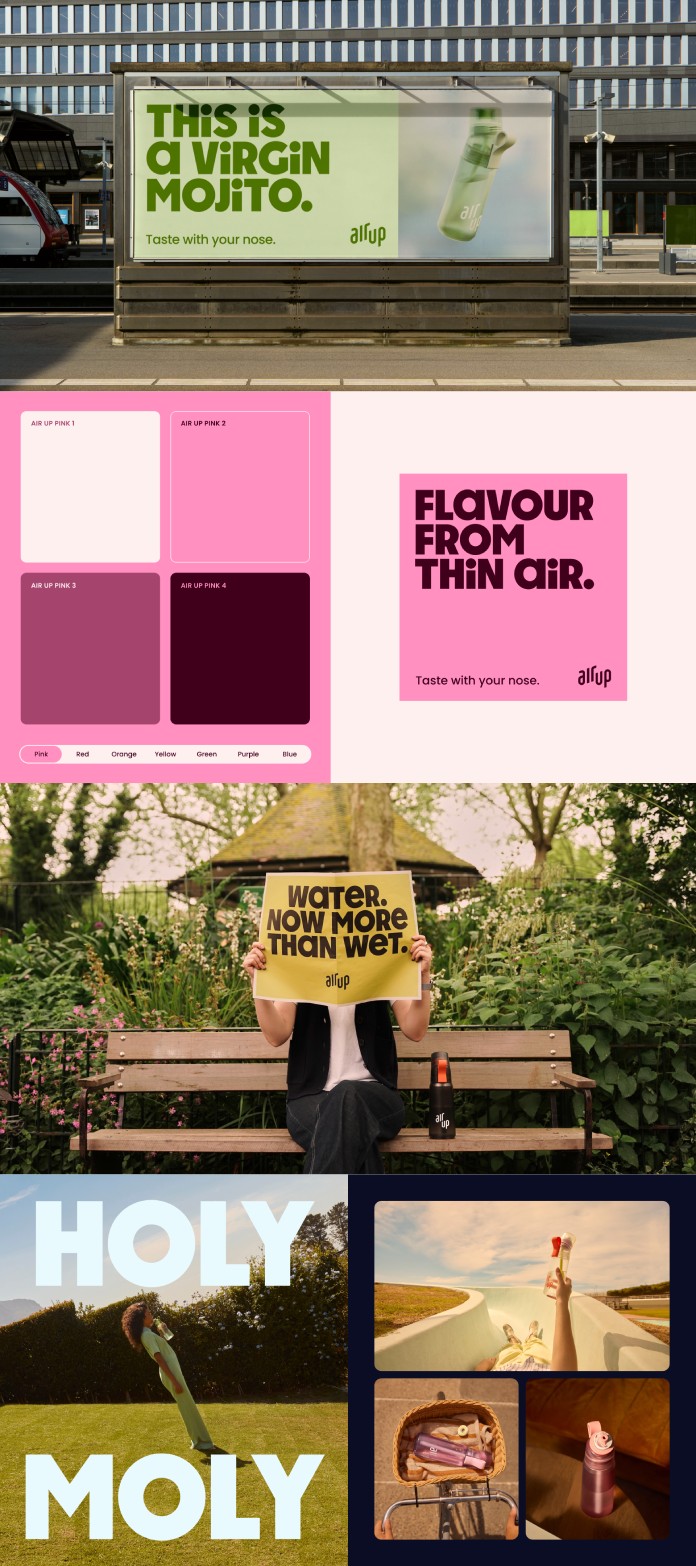 Rebrand for air up® by Mother Design.