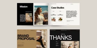 A Clean Brand Proposal Template for Adobe InDesign by PixWork