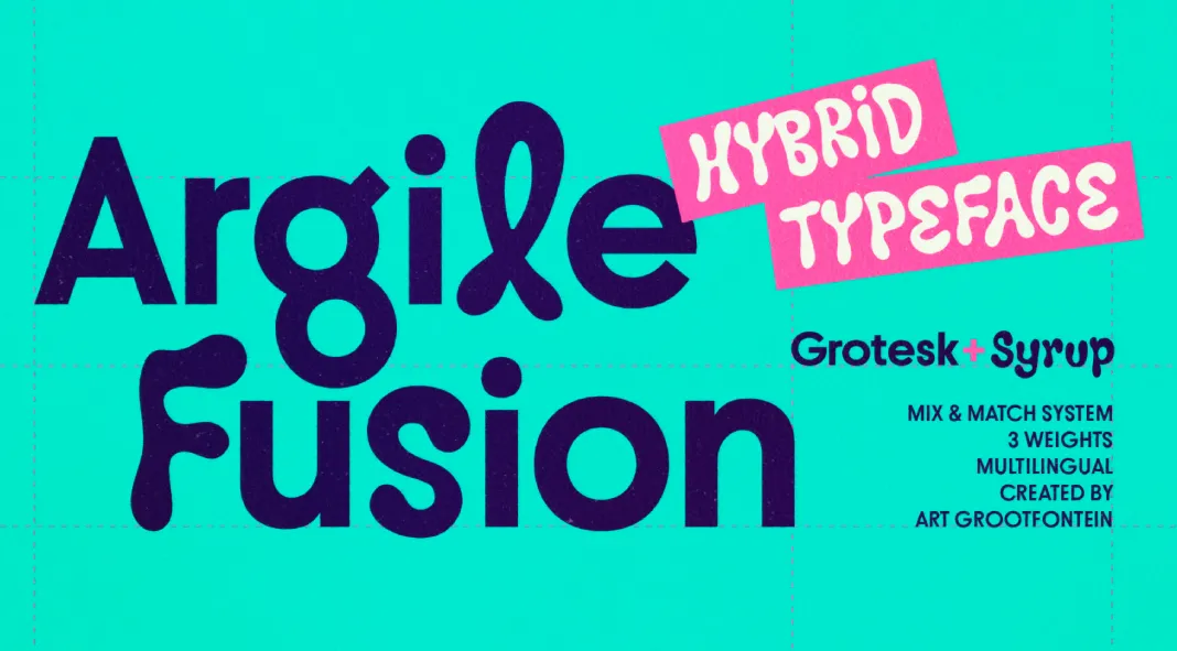 Argile Fusion Font Family by Art Grootfontein Argile Fusion Font Family by Art Grootfontein