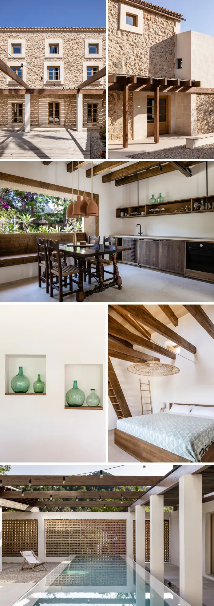 BEEF ARCHITEKTI created a cultural oasis at the foot of Serra de Tramuntana, Mallorca.