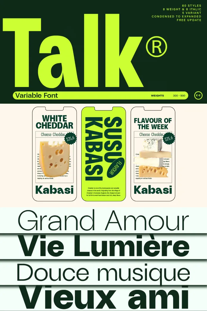 ZT Talk Font Family by Zelow Type