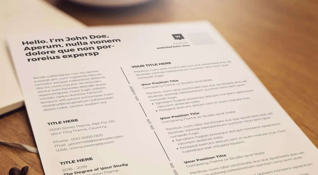 Simple, Clean, Minimalist Resume Layout by broluthfi for Adobe InDesign Simple, Clean, Minimalist Resume Layout by broluthfi for Adobe InDesign