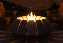 Sunflower Fire Pit by SHIFT Studio