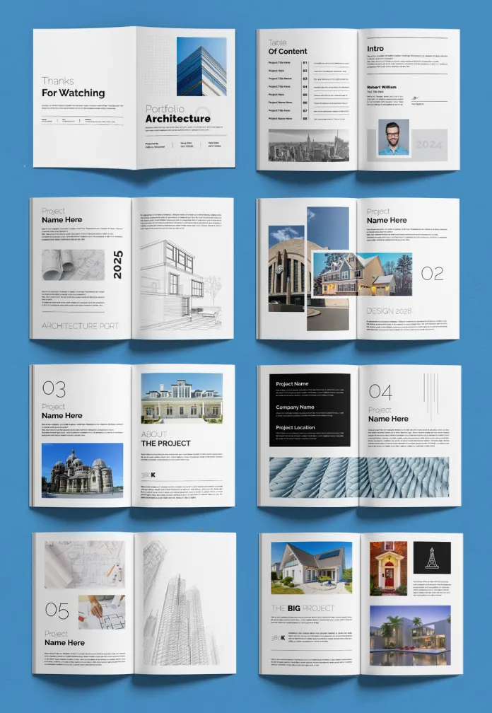 Architecture and Design Portfolio Template by DesignCoach