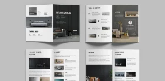 Download a Stunning Interior Design Catalog Template for Modern Marketers Interior Catalog Template InDesign Layout by DesignCoach