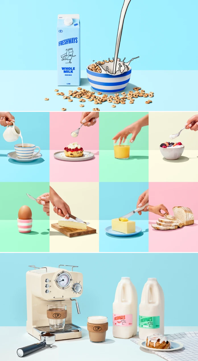 Freshways brand identity redesign by White Bear