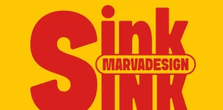 Sink Typeface by Marvadesign