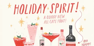 Holiday Spirit Font by Nicky Laatz