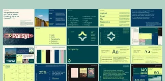 Parsyl rebrand by design studio Wunder Werkz