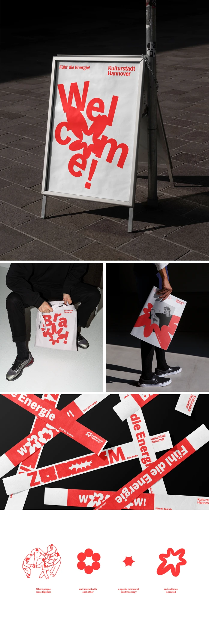 Brand design by EIGA for the Cultural City of Hanover