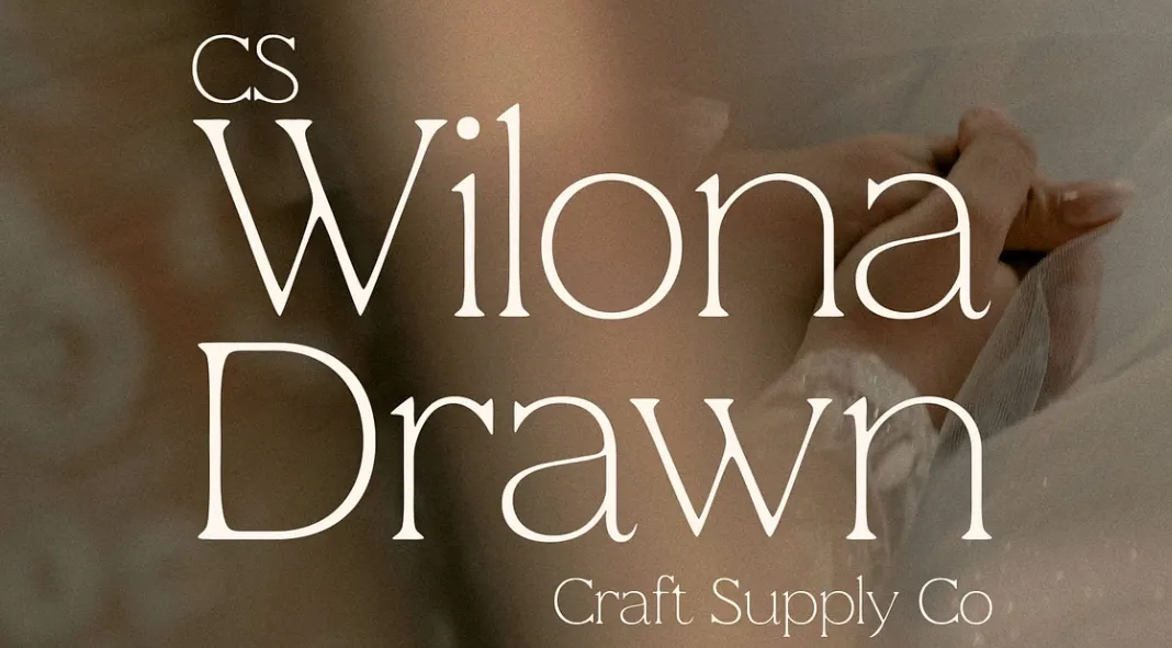 CS Wilona Drawn Typeface by Craft Supply Co. CS Wilona Drawn Typeface by Craft Supply Co.