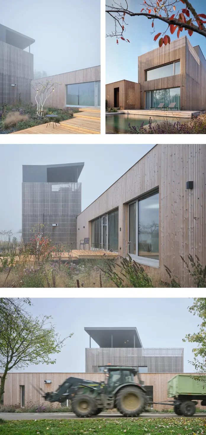 Family and Company Headquarters by Eko modular and Semela Ateliers