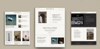 Montreux Squarespace Template by Avelã Creative