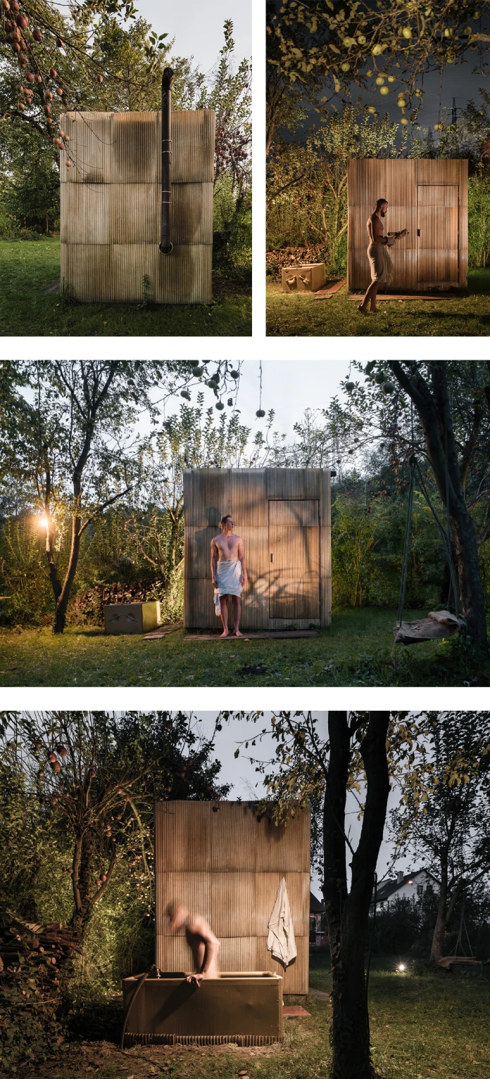 Sauna from Second-Hand Treasures