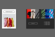 Brochure Portfolio Template by Tom Sarraipo for Adobe InDesign