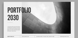Interactive Portfolio Presentation Template by Bourjart for Adobe InDesign