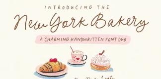 New York Bakery Font Duo by Nicky Laatz