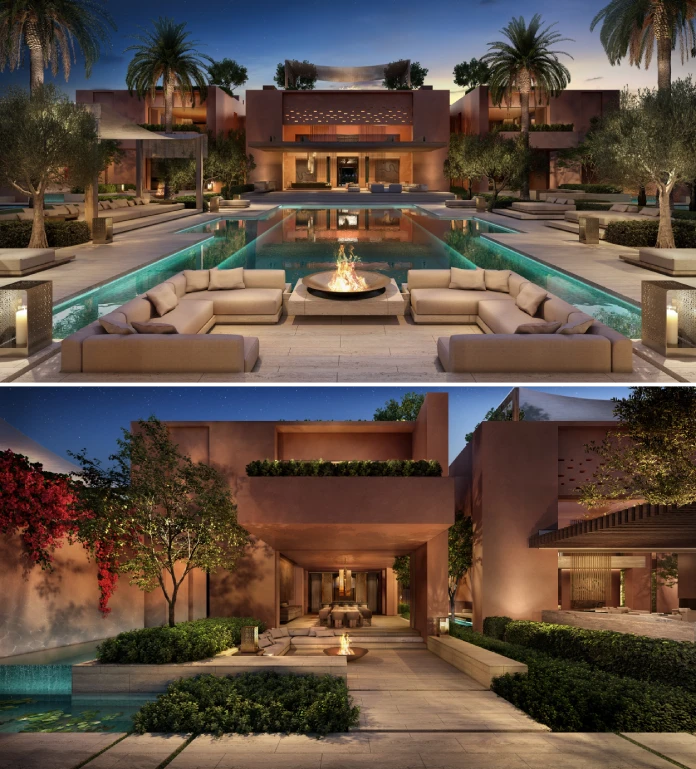 SAOTA & ARRCC design for Aman Residences, Amanjena