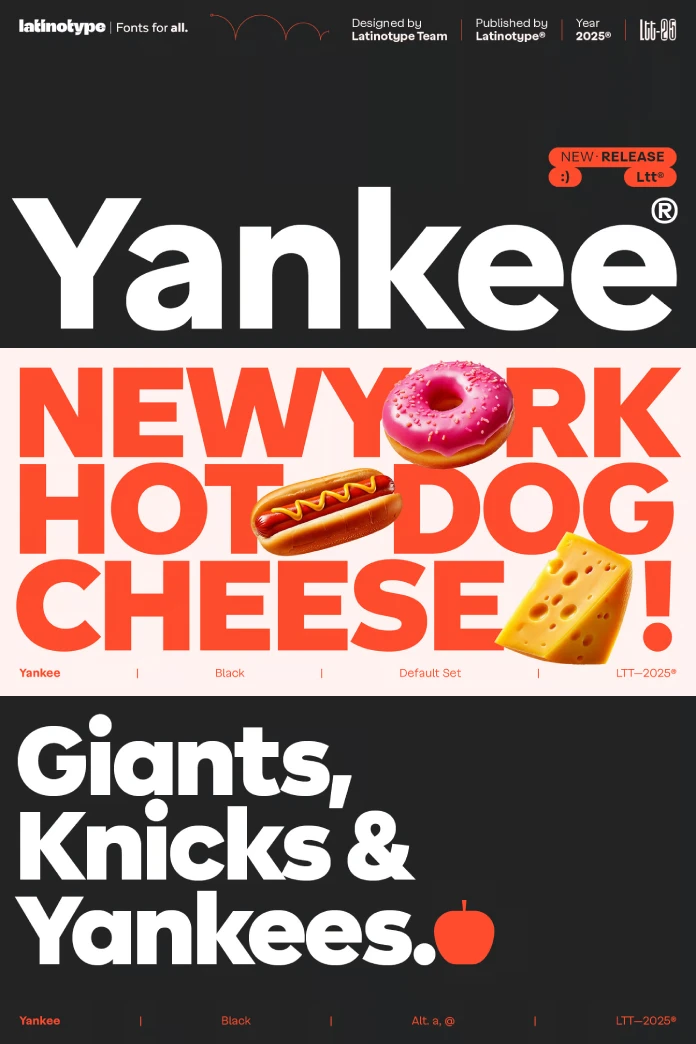 Yankee Font Family by Latinotype