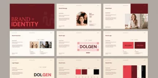 Adobe InDesign Brand Identity Presentation Template by GraphicArtist