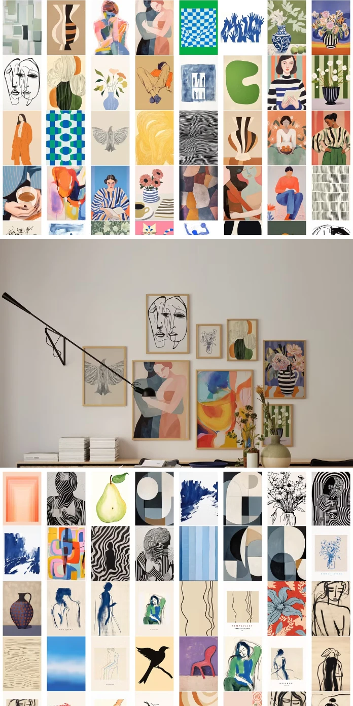 Download 300 Ready-to-Print Contemporary Prints and Posters by Laras Wonderland