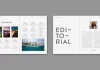 Magazine InDesign Template by Tom Sarraipo