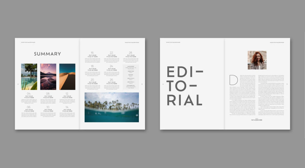 Magazine InDesign Template by Tom Sarraipo Magazine InDesign Template by Tom Sarraipo