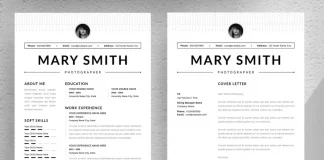 Outstanding Resume InDesign Template by ContestDesign