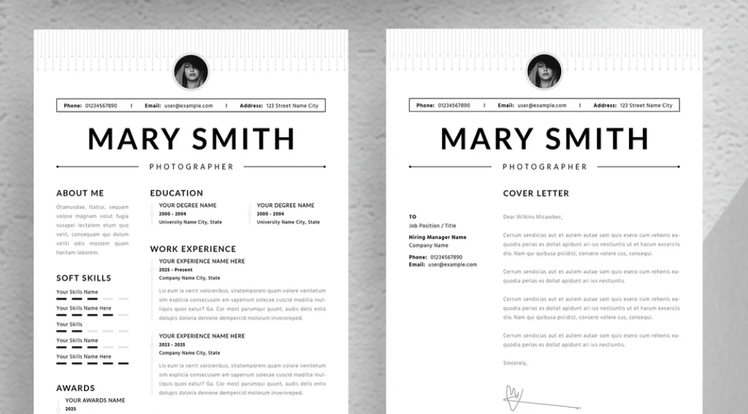 Outstanding Resume InDesign Template by ContestDesign Outstanding Resume InDesign Template by ContestDesign