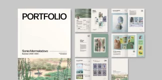 A4 Portfolio InDesign Brochure Template by BrandPacks