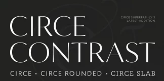 Circe Contrast Font Family by ParaType