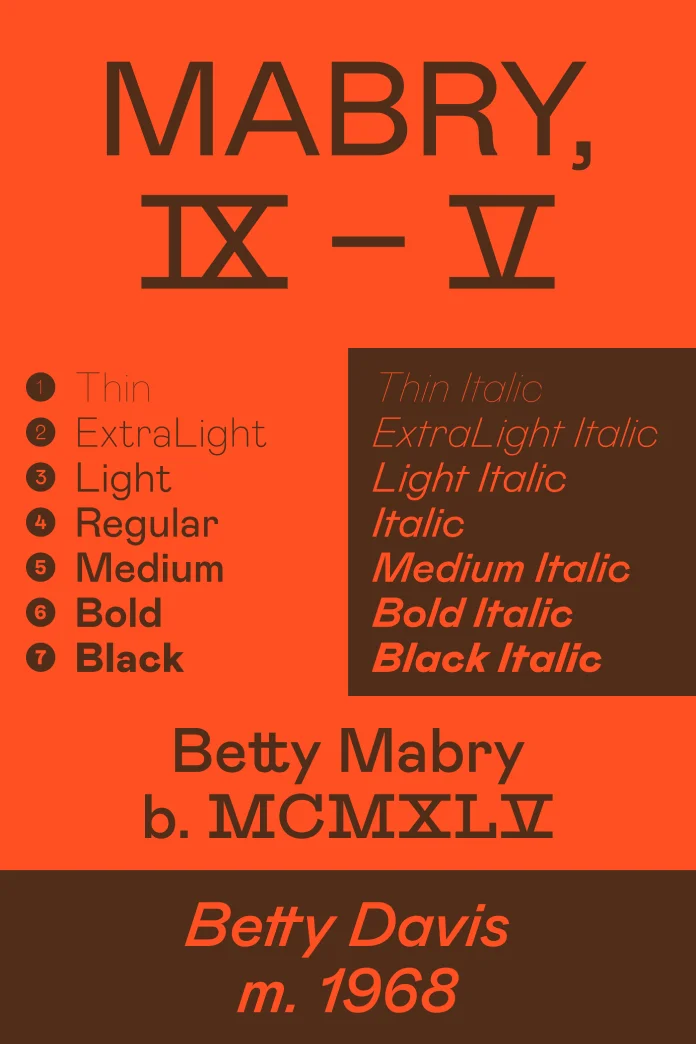 Mabry Font Family by Colophon Foundry