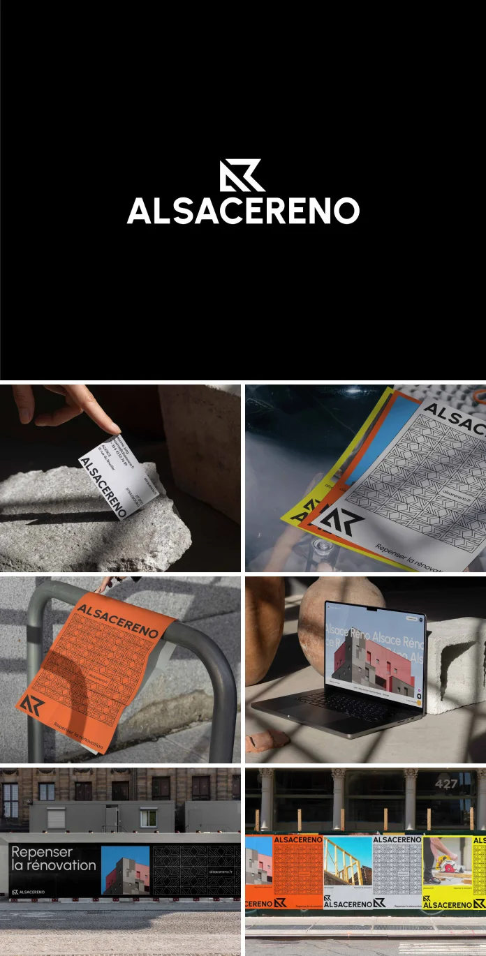 Alsace Réno Brand Identity by Palantis