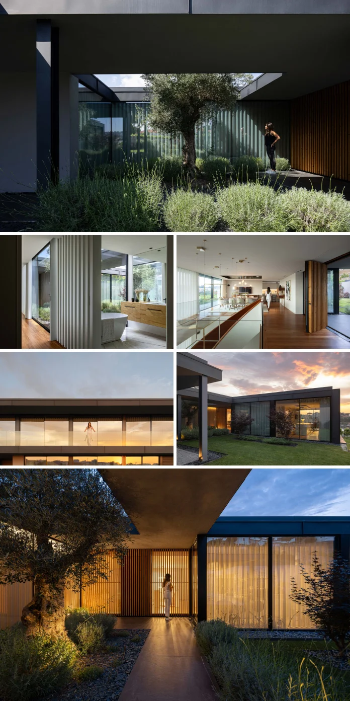 Casa da Encosta, a project by Ricardo Azevedo Arquitecto, photographed by Ivo Tavares