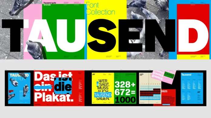 Tausend Font Family by Fontwerk