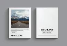 Adobe InDesign Travel Magazine Template: A Customizable A4 Layout by PixWork
