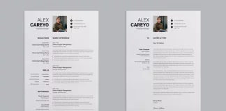 CV / Resume InDesign Template by Pixelpick