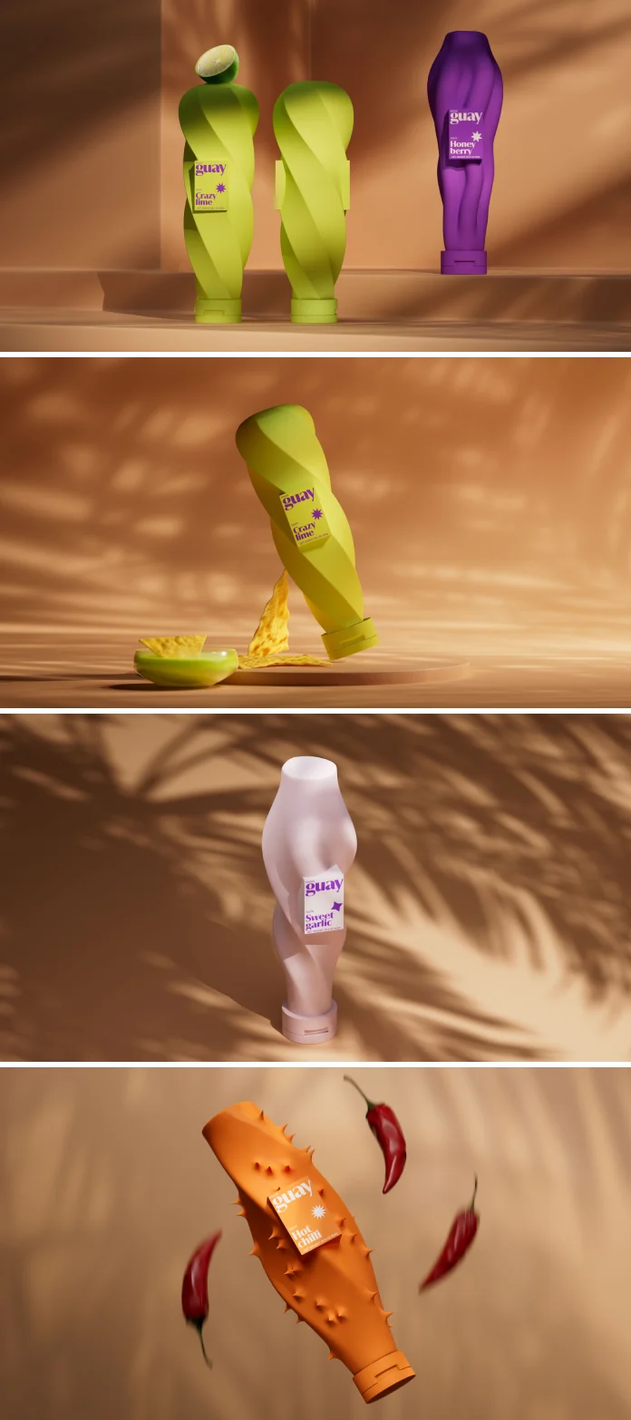 Guay Packaging Design by Inna Efimova