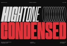 Hightone Font Family by Typoraith Co