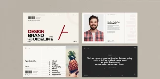 Adobe InDesign Brand Guidelines Presentation Template by GraphicArtist