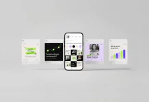 Download an Instagram Photoshop Mockup with Smartphone by Wavebreak Media