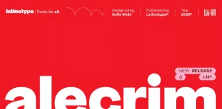 Alecrim Font Family by Latinotype