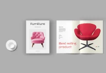 Furniture Catalog Template by Bourjart for Adobe InDesign