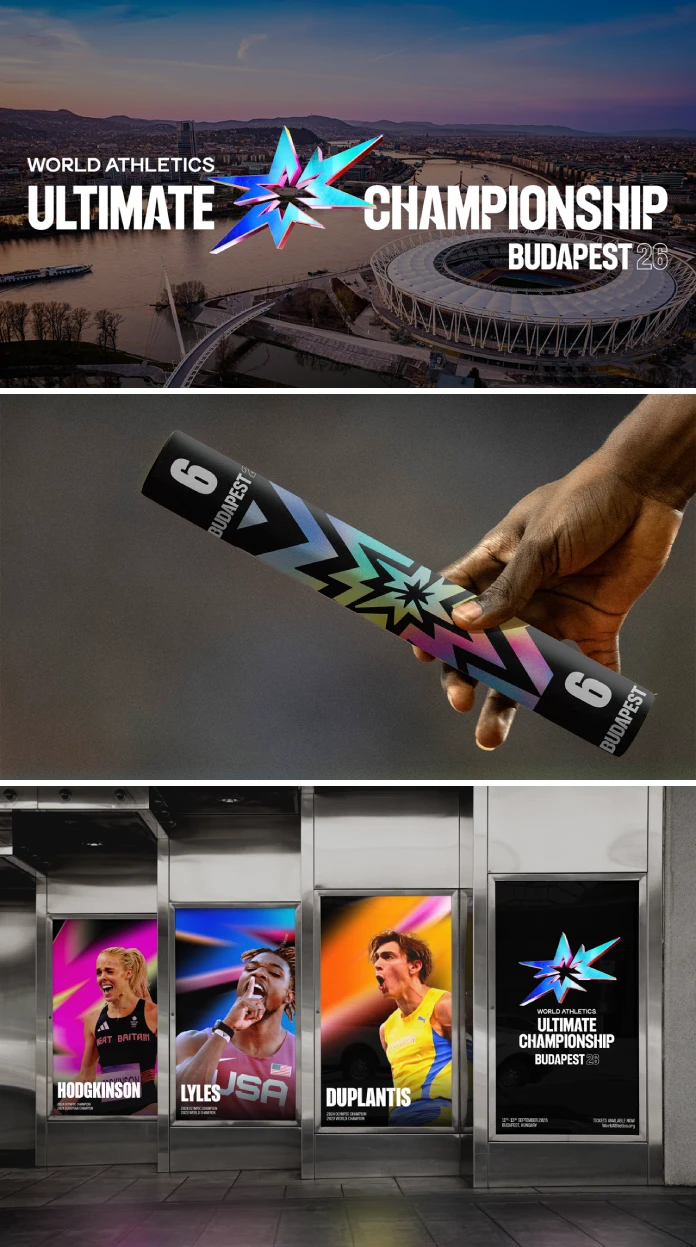 World Athletics Ultimate Championship Brand Design by FutureBrand