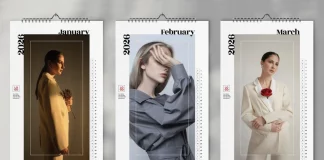 Adobe InDesign Wall Calendar 2026 Template by Refresh
