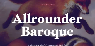 Allrounder Baroque Font Family by Identity Letters