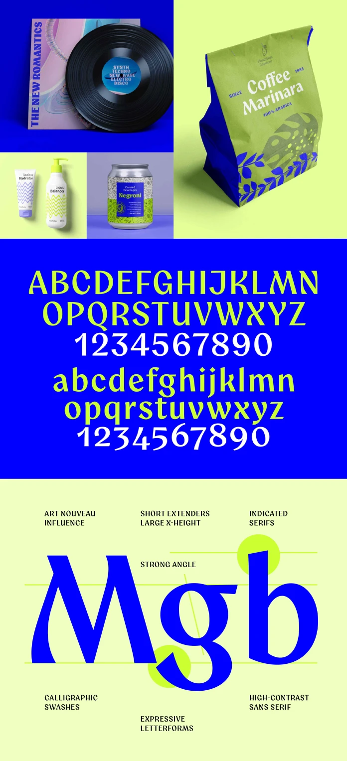 Aquavit Font Family by Type Foundry Floodfonts