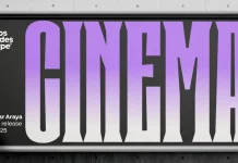 Cinema Font Family by Los Andes