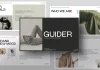 Guider Brand Proposal Presentation Template by evgenystudio for Google Slides, PowerPoint, Keynote, Adobe InDesign, Canva, and others.