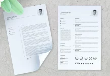 Clean Resume and Cover Letter Template by McLittle Stock for Adobe InDesign